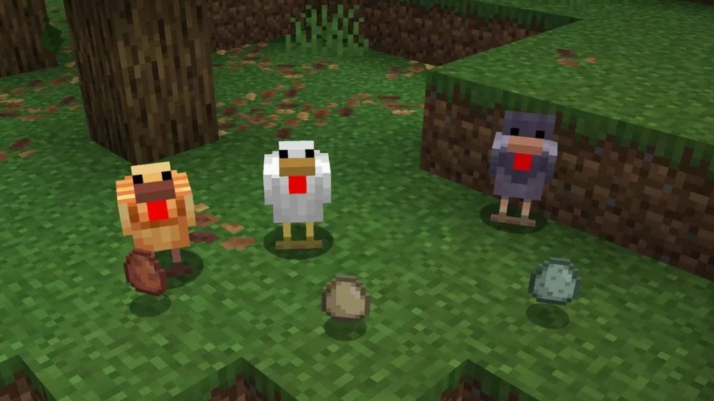 Minecraft de pollos