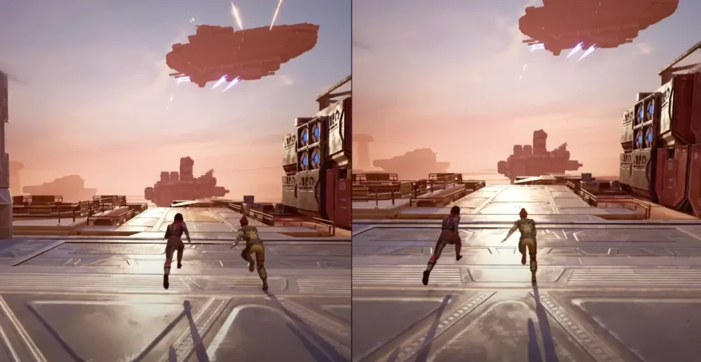 División de ficción Splitscreen Gameplay