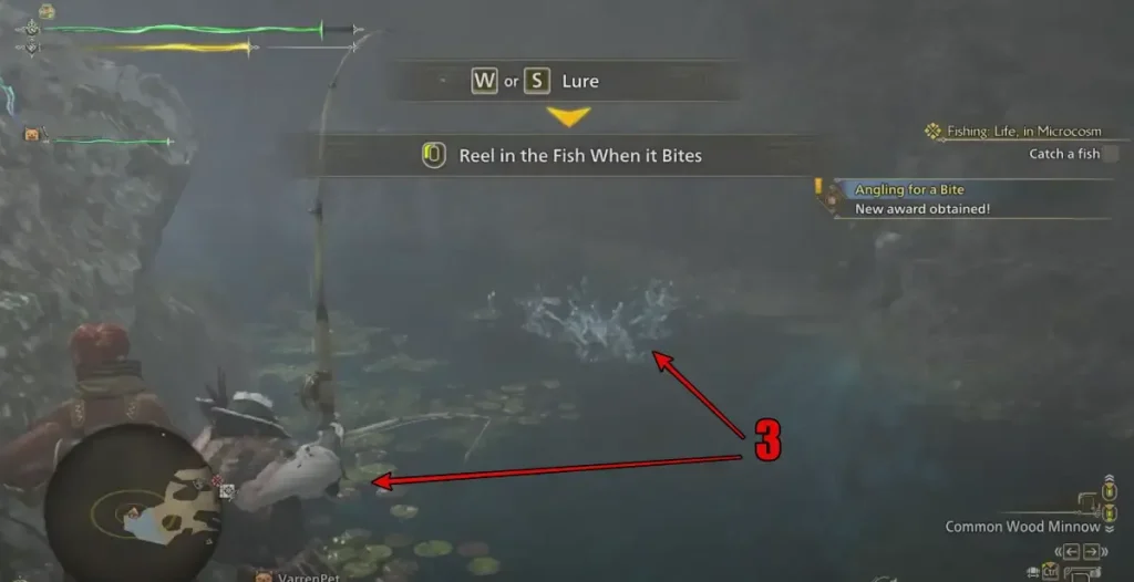 Cómo pescar en Monster Hunter Wilds