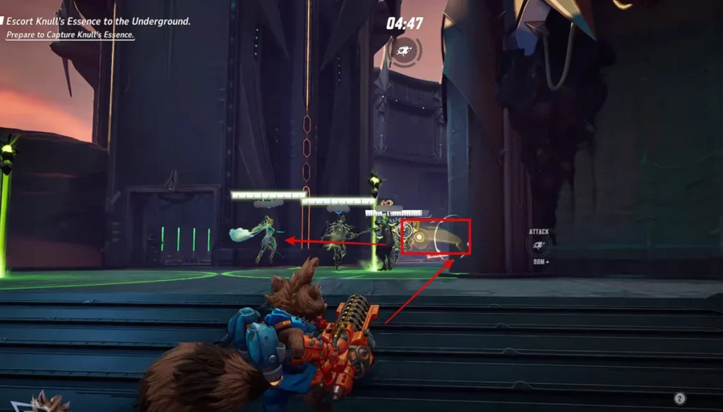 La habilidad de los orbes curativos de Rocket Raccoon en los rivales de Marvel