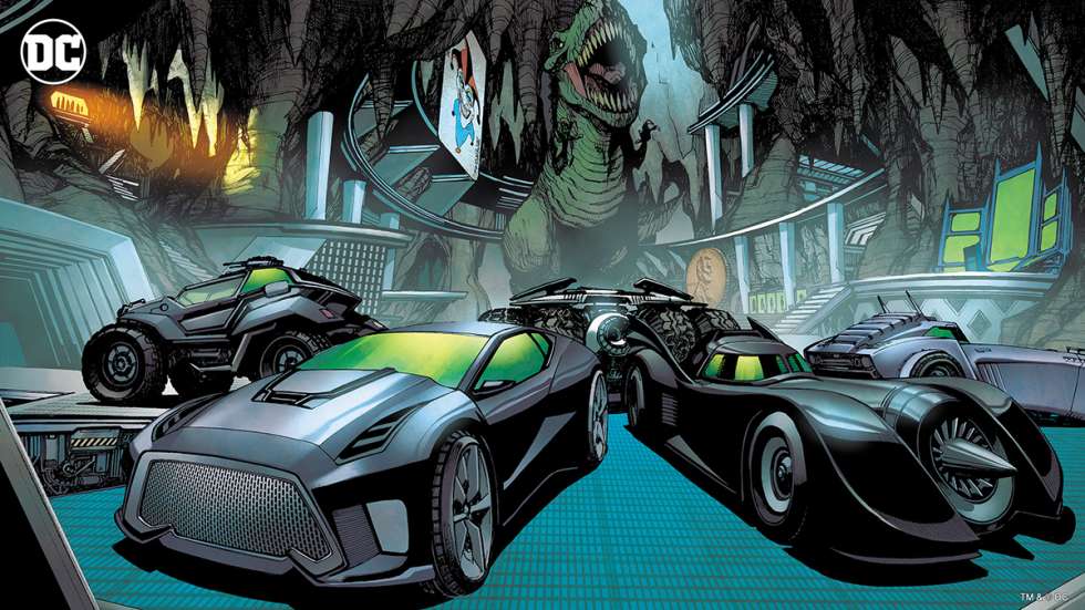 Fondo de zoom de DC Universe