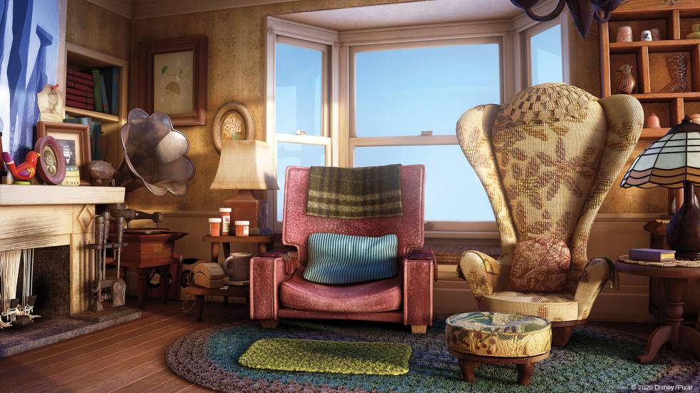 Fondo de reunión de Pixar Zoom