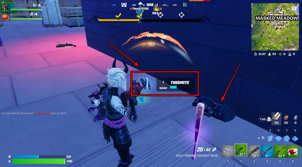Cómo encontrar termita en Fortnite