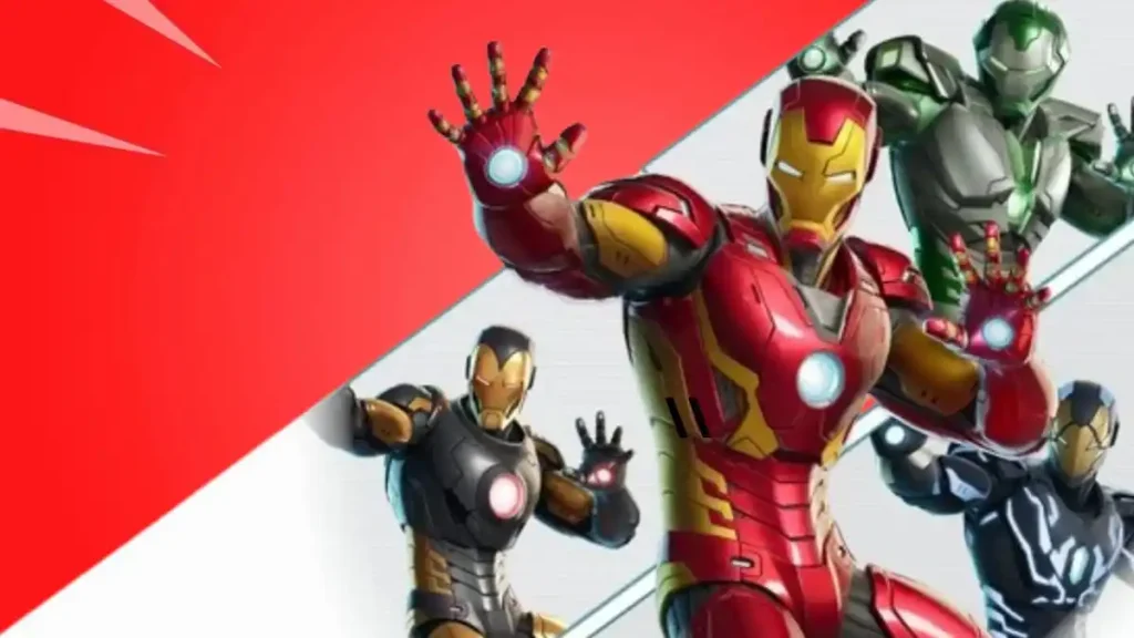 Piel personalizable de Iron Man en Fortnite