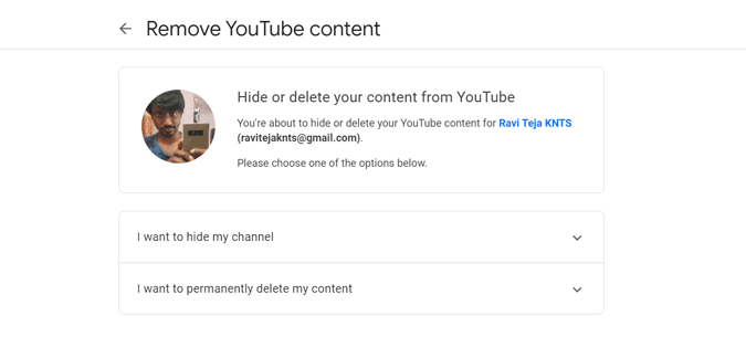 Ocultar mi canal de YouTube temporalmente