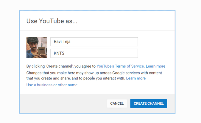 Volver a habilitar su canal de YouTube