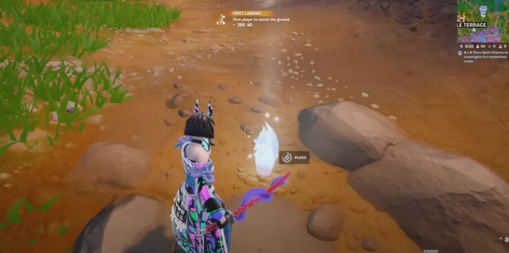 Cómo colocar encanto espiritual en Fortnite