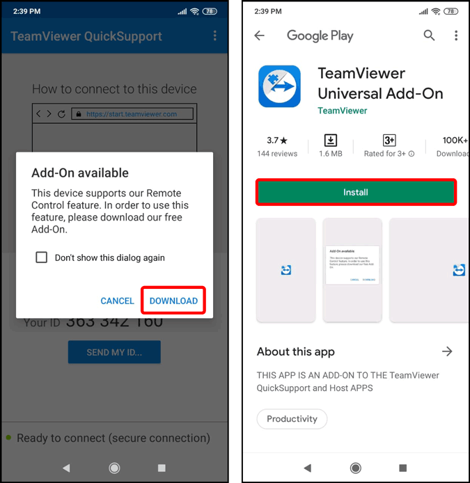 TeamViewer-Universal-Addon