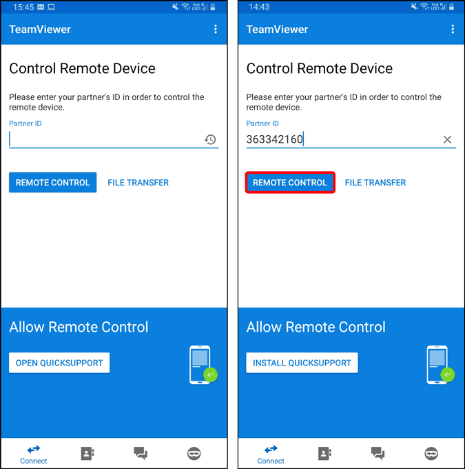 Enter-Remote-Device-ID