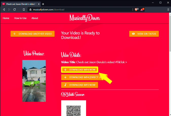 Descargar Videos de Tiktok desde PC
