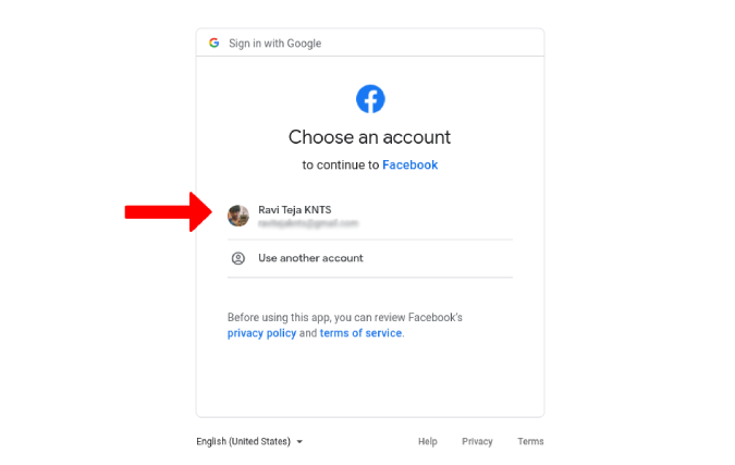 Iniciar sesión en la cuenta de Google.