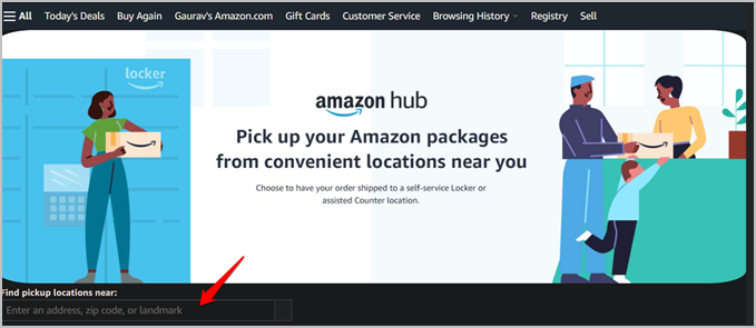 Servicio de casilleros de Amazon