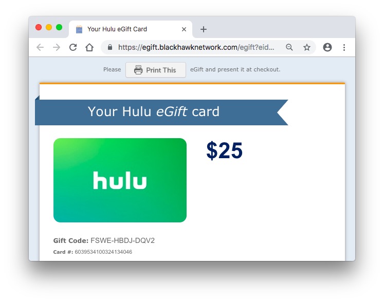 hulu-gift-tarjeta