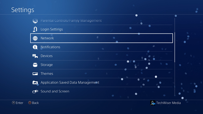 Cambiar DNS en PS4- Network