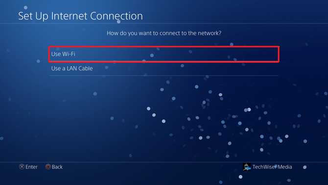 Cambiar DNS en PS4- Use wifi