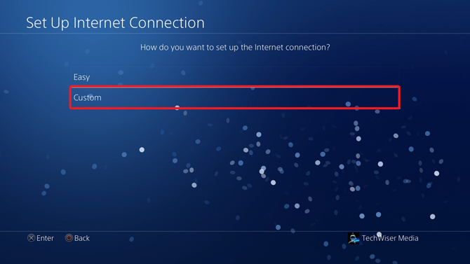 Cambiar DNS en PS4- Custom