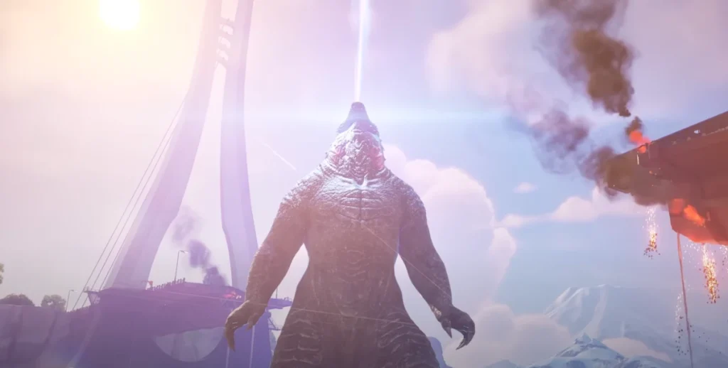 Cómo contrarrestar a Godzilla en Fortnite