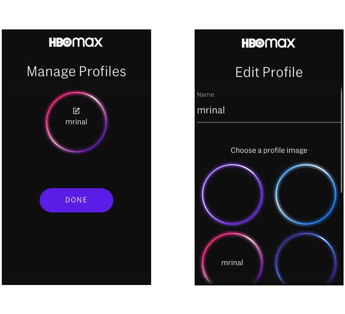 cambio de imagen de perfil