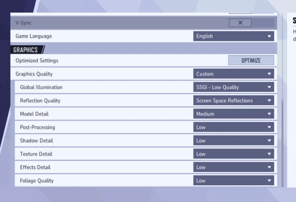 Configuración de gráficos de PC de extremo bajo Rivales de Marvel