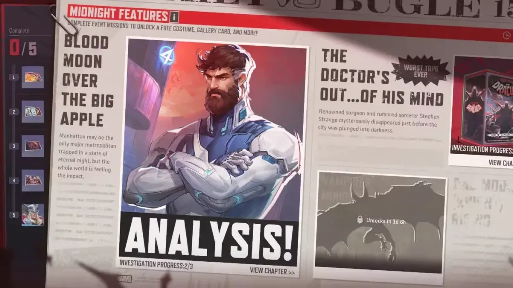 Midnight presenta al médico fuera de su mente Rivals Marvel