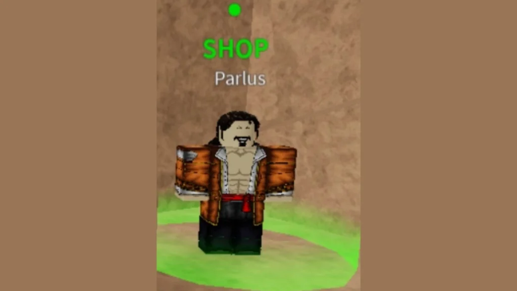 Vendedor de Cabo Negro en frutas Blox