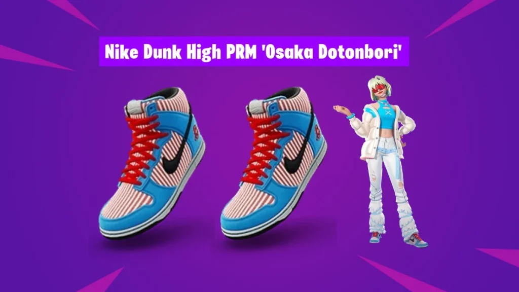 Summiteaker Evie con Nike Dunk High PRM 'Osaka Dotonbori'