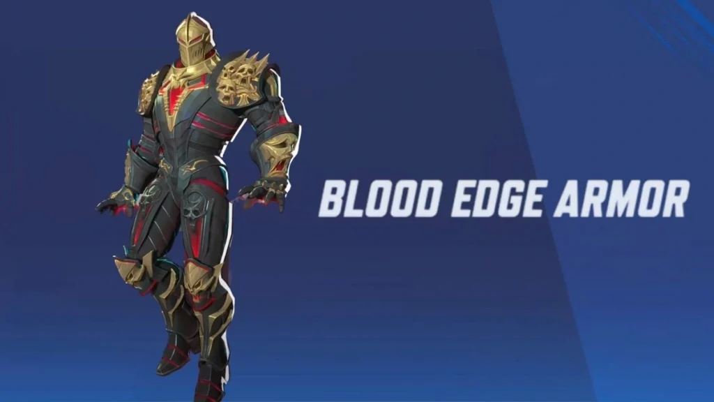 Disfraz de armadura de borde de sangre para Iron Man en Marvel Rivals Temporada 1