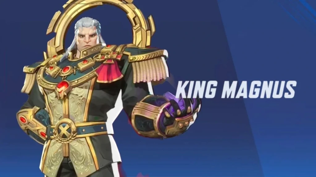 Disfraz de King Magnus para Magneto en Marvel Rivals Temporada 1