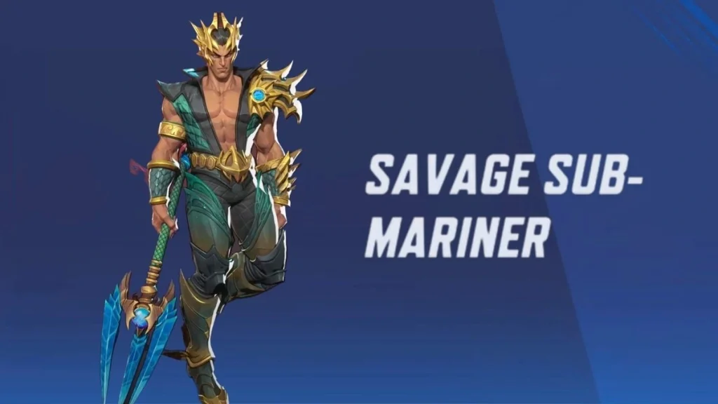 Disfraz de Savage Sub Mariner para Namor en Marvel Rivals Season 1