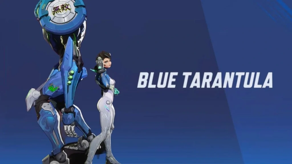 Disfraz de Tarantula Azul para Peni Parker en Marvel Rivals Temporada 1