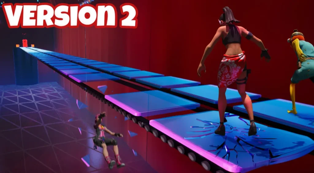 Código de mapa del puente de vidrio Fortnite imposible