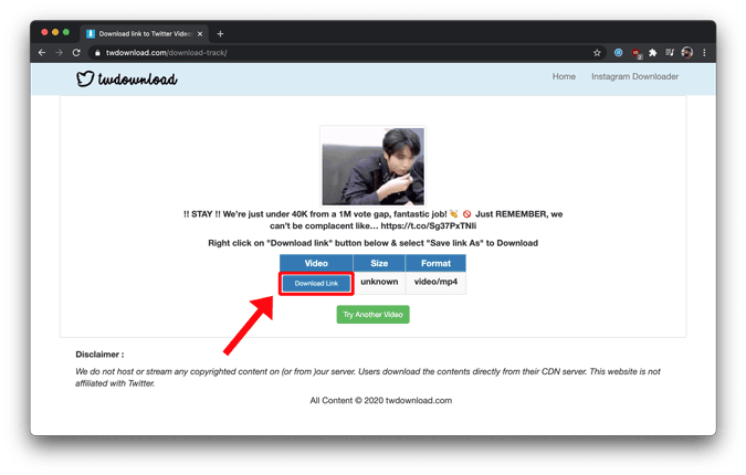 Descargar desde el sitio web