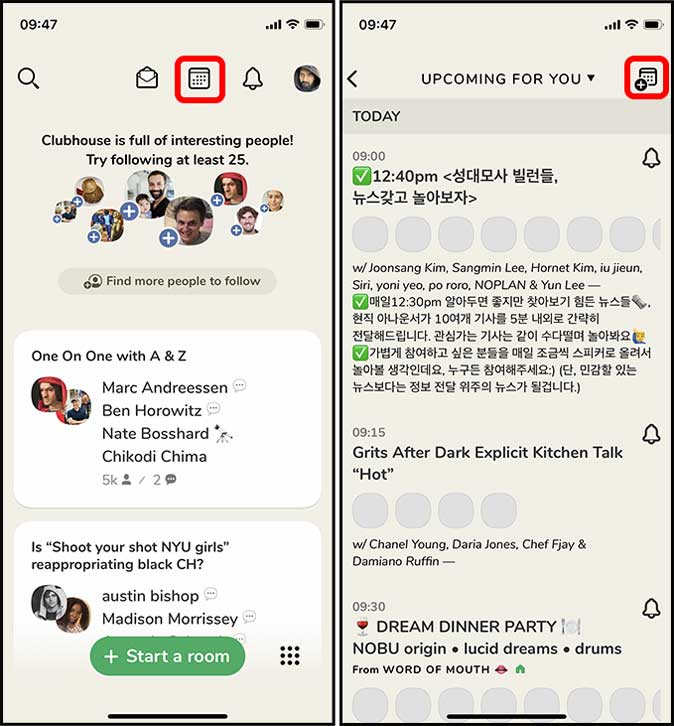 Crea un nuevo evento en la casa club