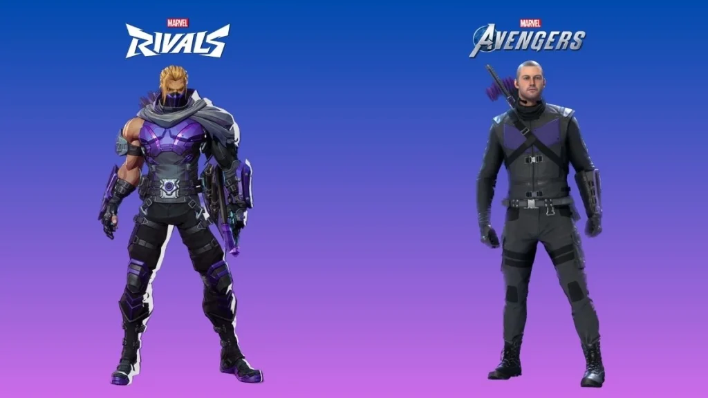 Diseños de piel de Hawkeye entre los rivales de Marvel y los Avengers de Marvel