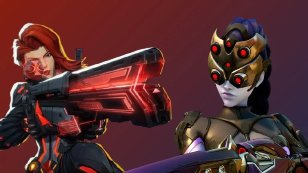 Marvel Rivals Black Widow en comparación con Overwatch Widowmaker