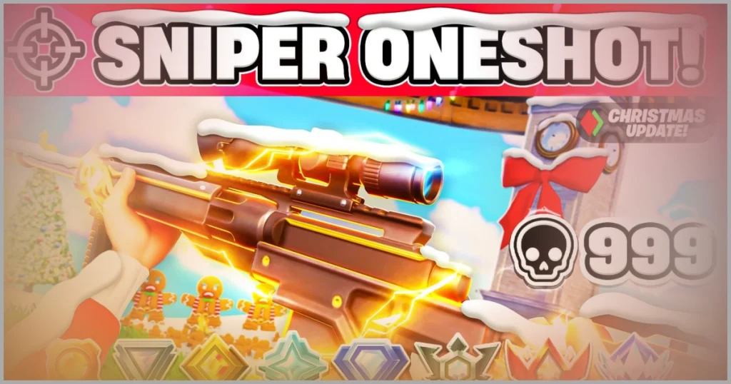 Holly Jolly Sniper One Shot Fortnite Creative Maps 3339-1782-7975