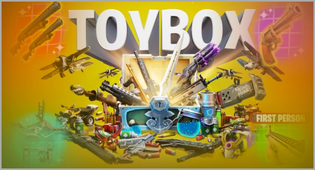 Toy Box-Todas las armas 1v1 Fortnite Creative Maps 9061-5458-7889