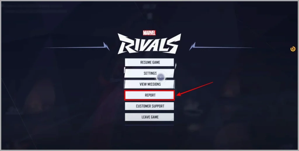 Cómo informar a los tramposos durante un partido en Marvel Rivals