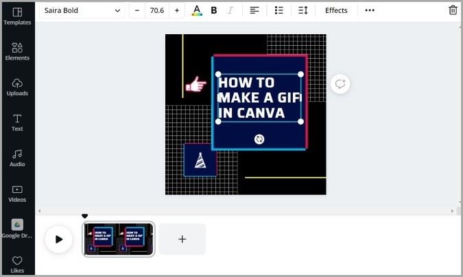 Editar plantilla GIF