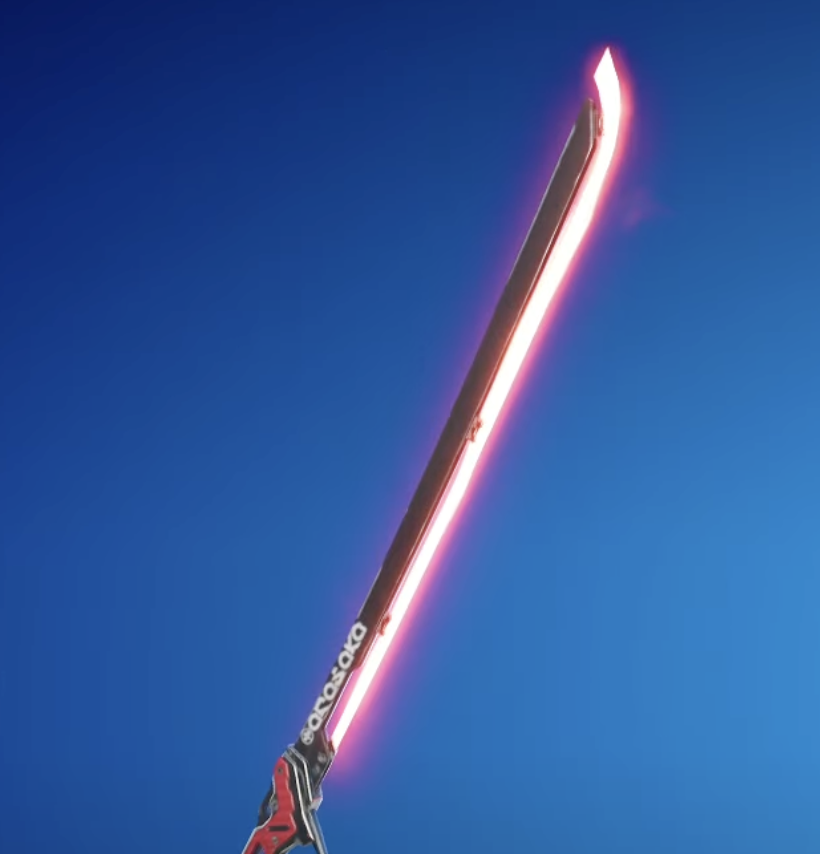 Katana Pickaxe de Silverhand Fortnite