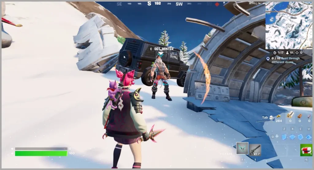 Cómo encontrar el sargento invierno en Fortnite