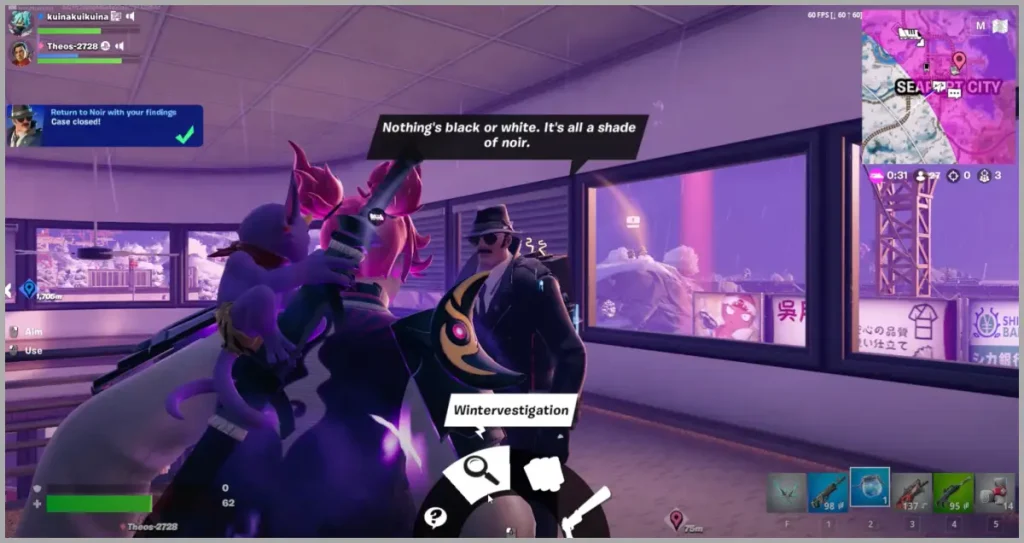 Cómo encontrar el noir en Fortnite