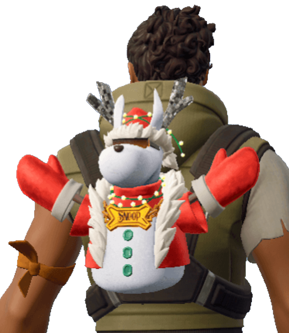 Eso es frío jac de espalda bling fortnite