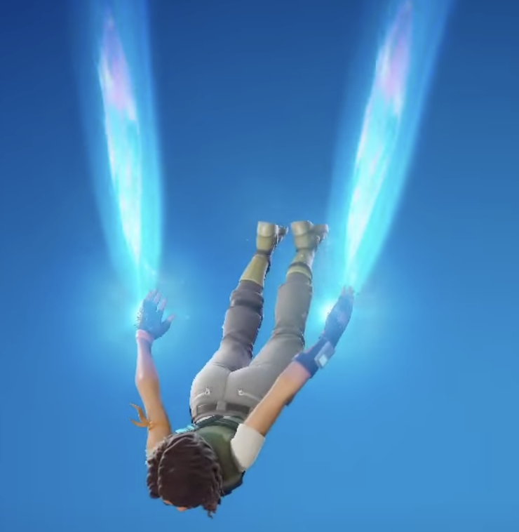 Snow Sparkle Contrail Fortnite