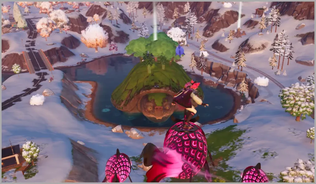 Donde encontrar tortuga gigante fortnite