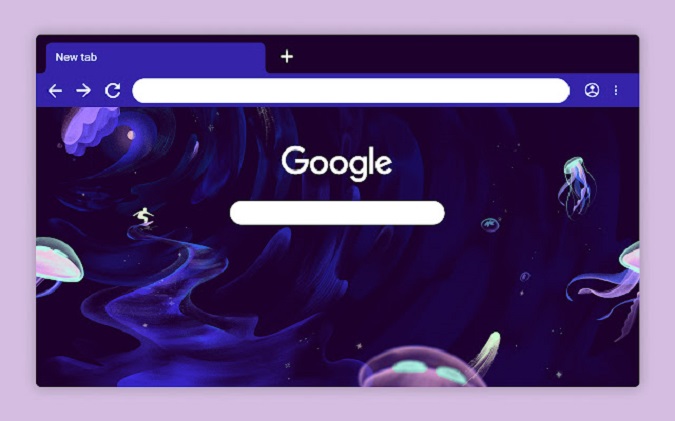 Google Chrome Theme Ride The Wave
