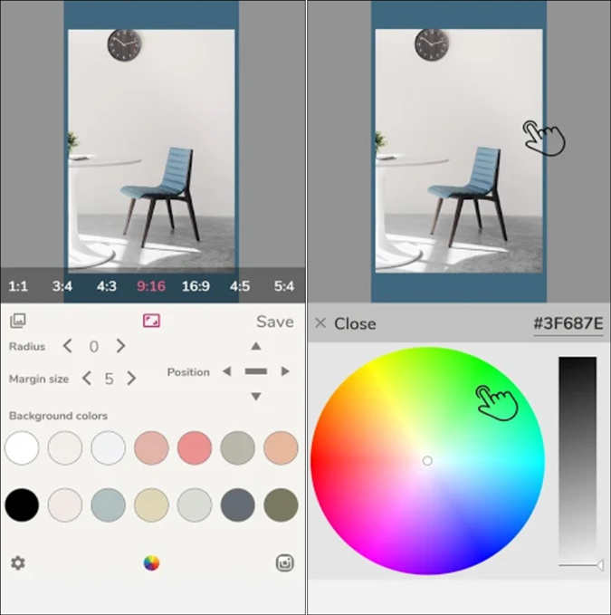 Agregue el borde a los videos en Android 