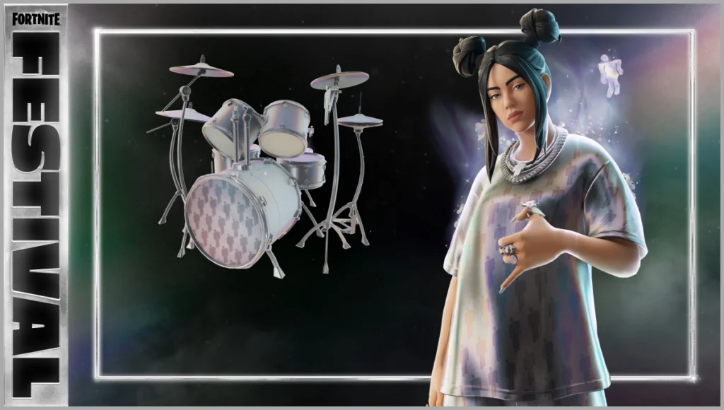 Festival Fortnite Platinum Billie Eilish Bundle