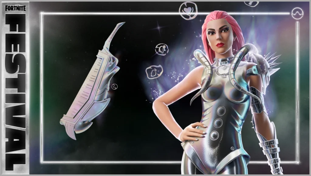 Festival Fortnite Platinum Lady Gaga Bundle