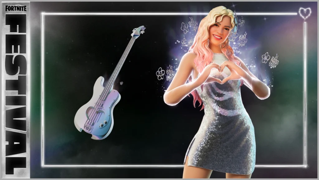Festival Fortnite Platino Karol G Bundle